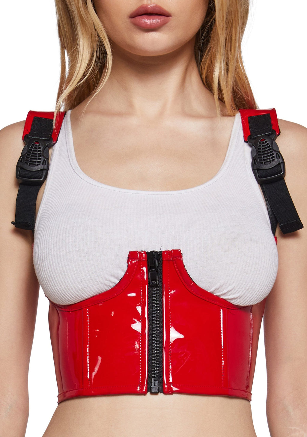 My Type Underbust Corset- Red