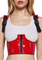 My Type Underbust Corset- Red