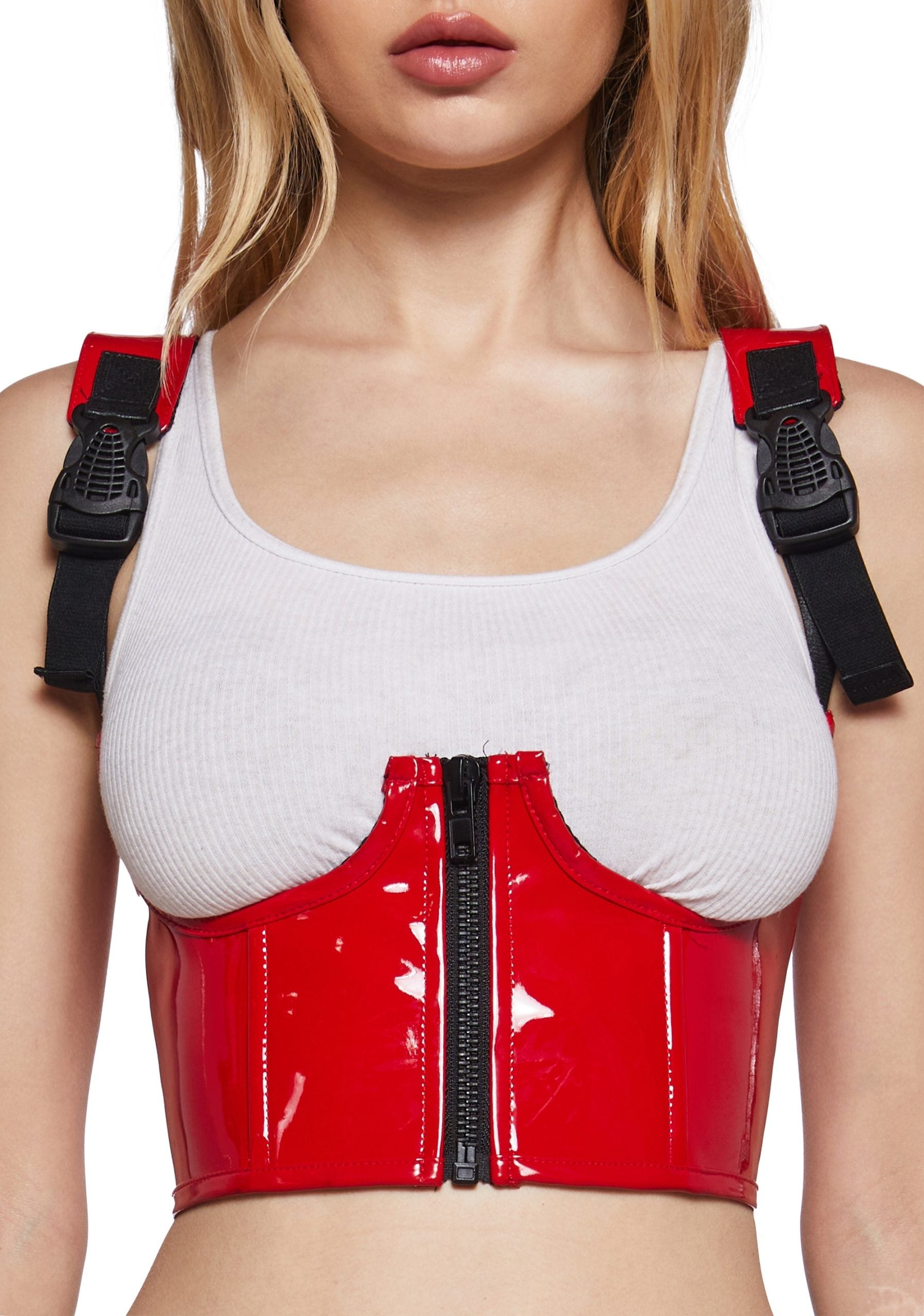 My Type Underbust Corset- Red