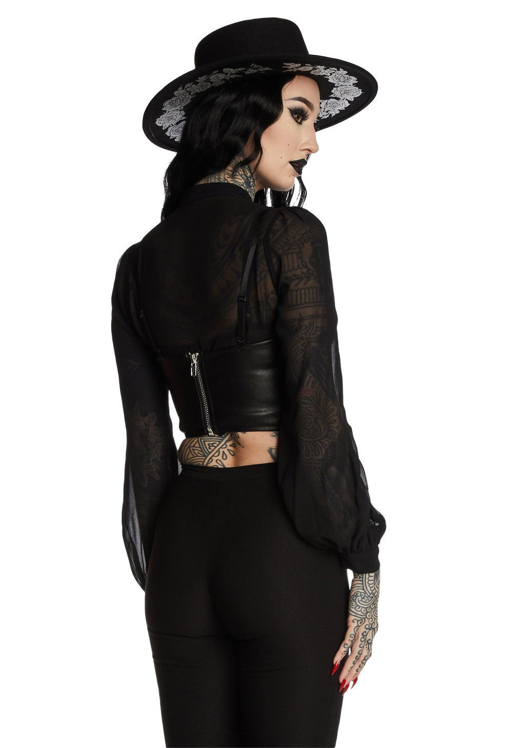 Dead Of Night Underboob Corset