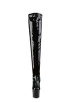 Adore-3000 Platform Thigh High Boots-Black