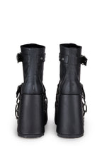 Camel-205 Platform Ankle Boots