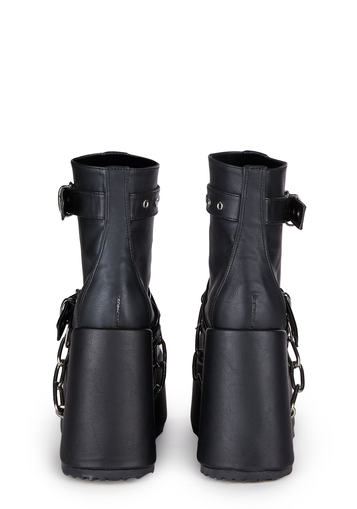 Camel-205 Platform Ankle Boots