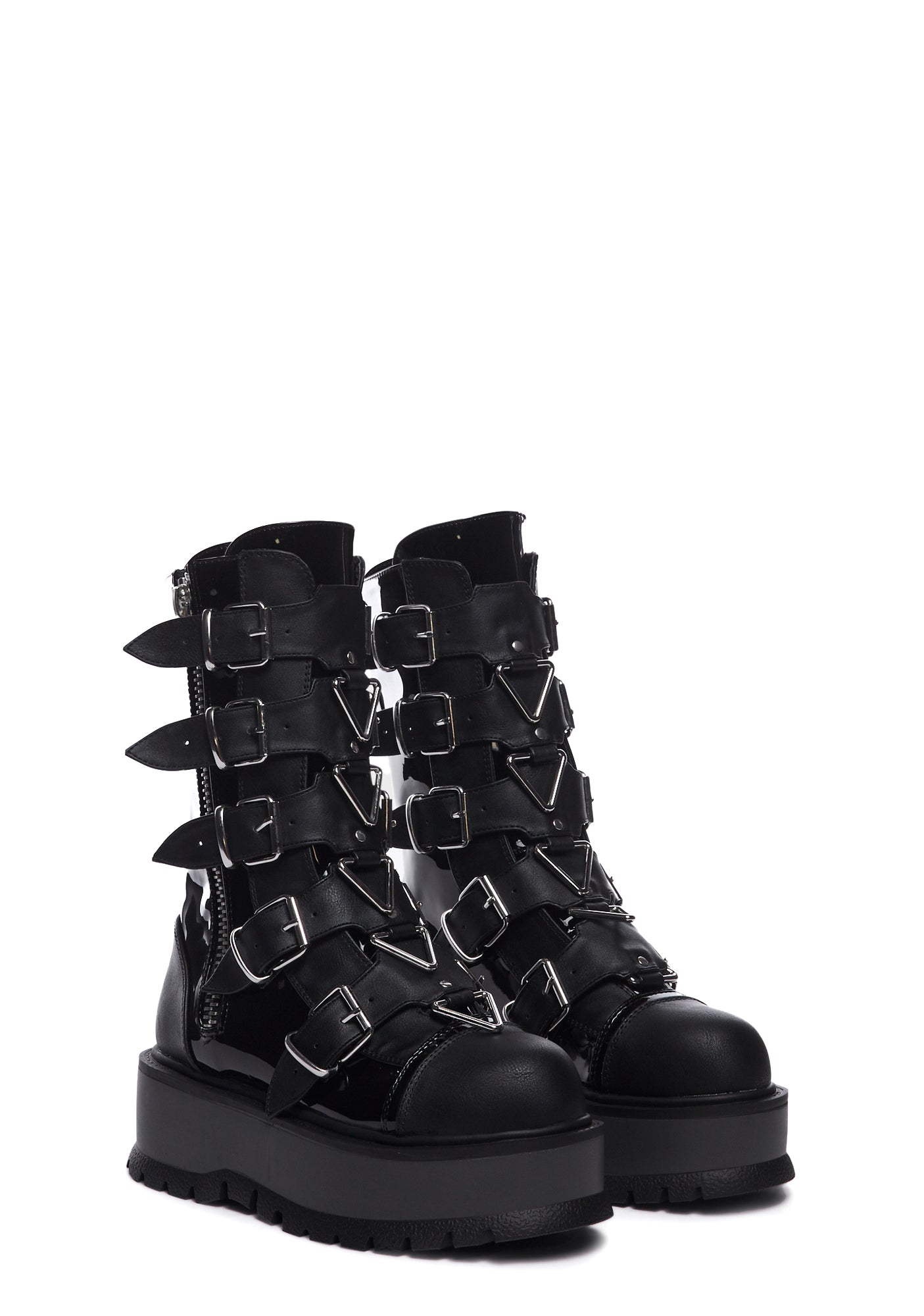 Slacker-160 Platform Mid-Calf Boots