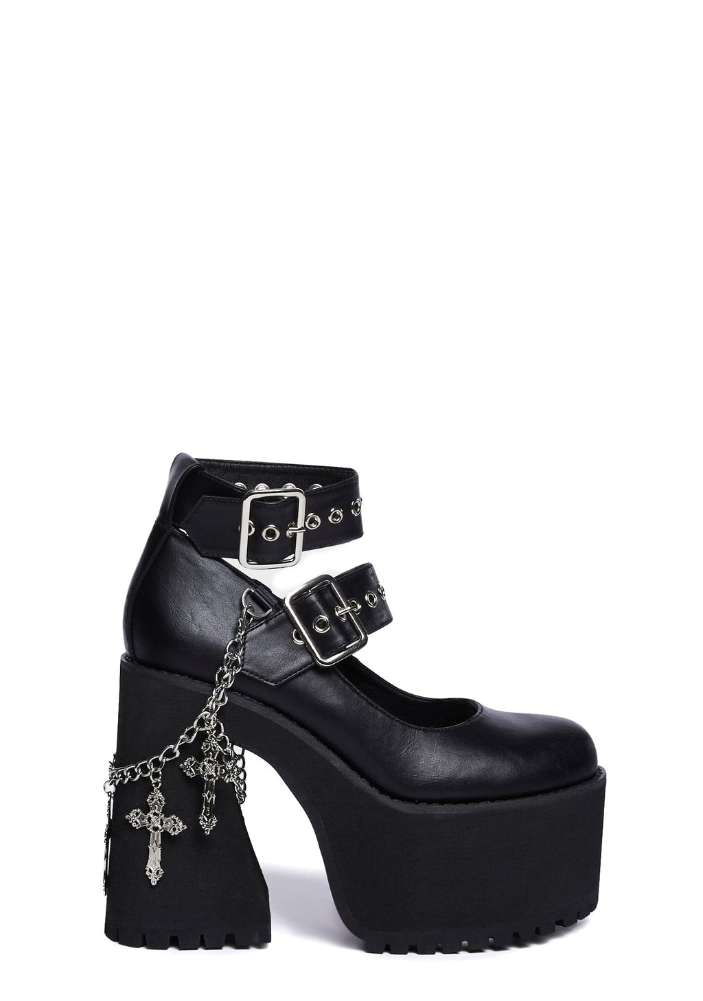 Damned If I Do Platform Mary Janes