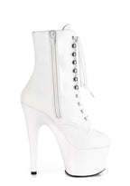 Adore-1020 Platform Ankle Boots-White