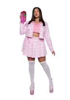 Plus Queen Plastic Costume Set