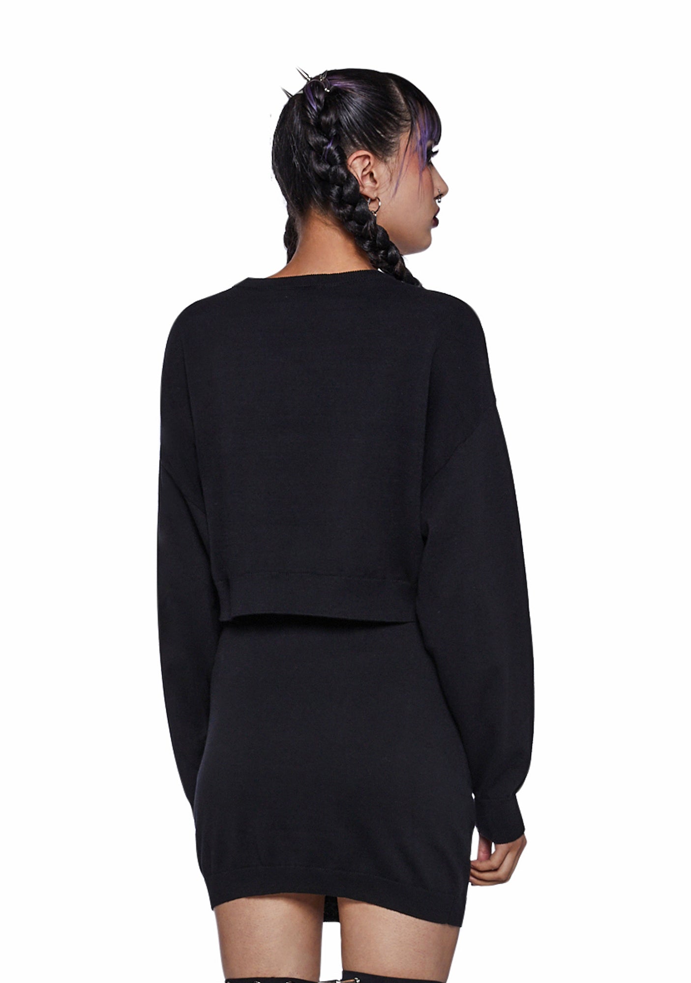 X-Ray Vision Knit Skirt Set
