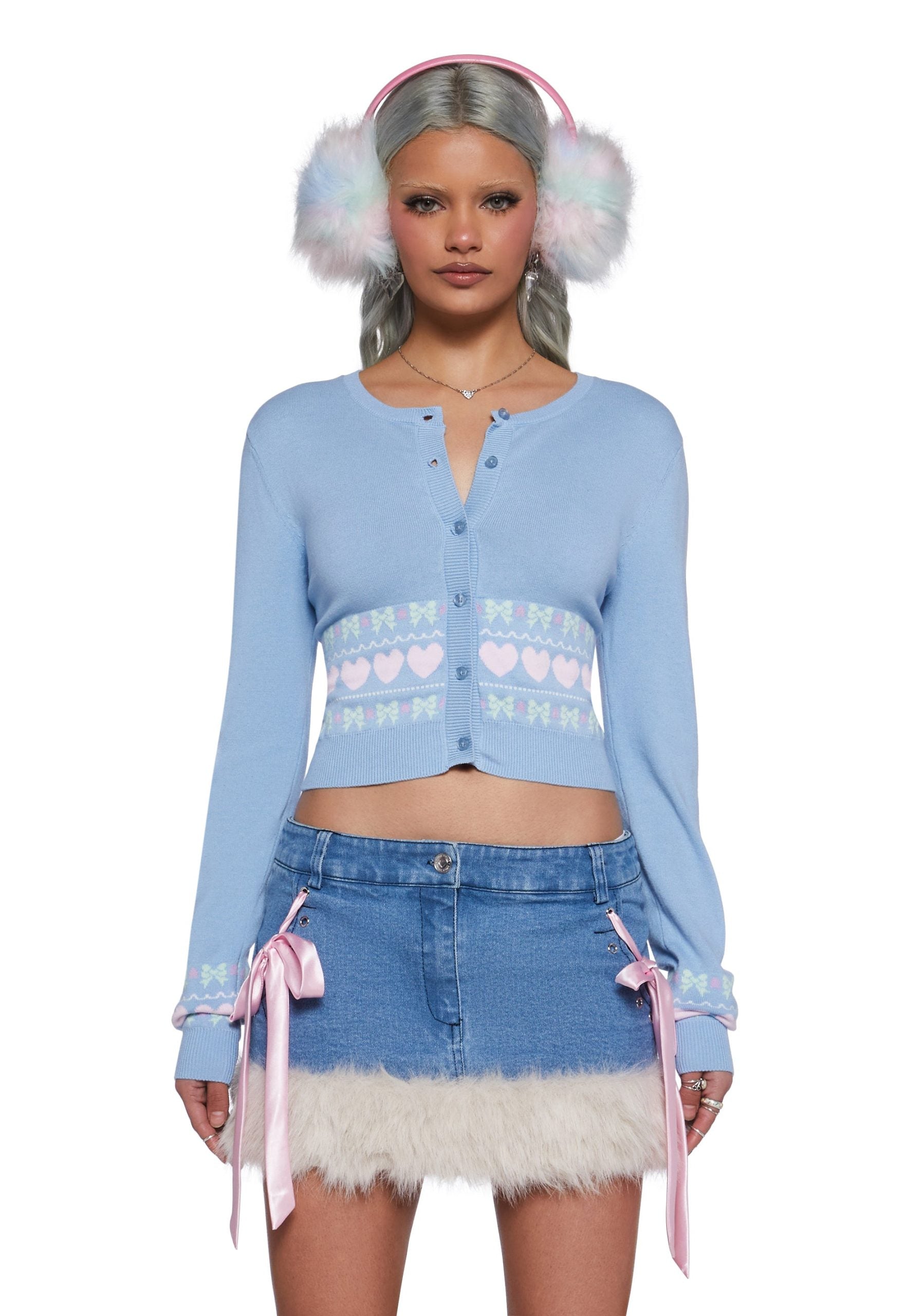 Passion For You Intarsia Sweater