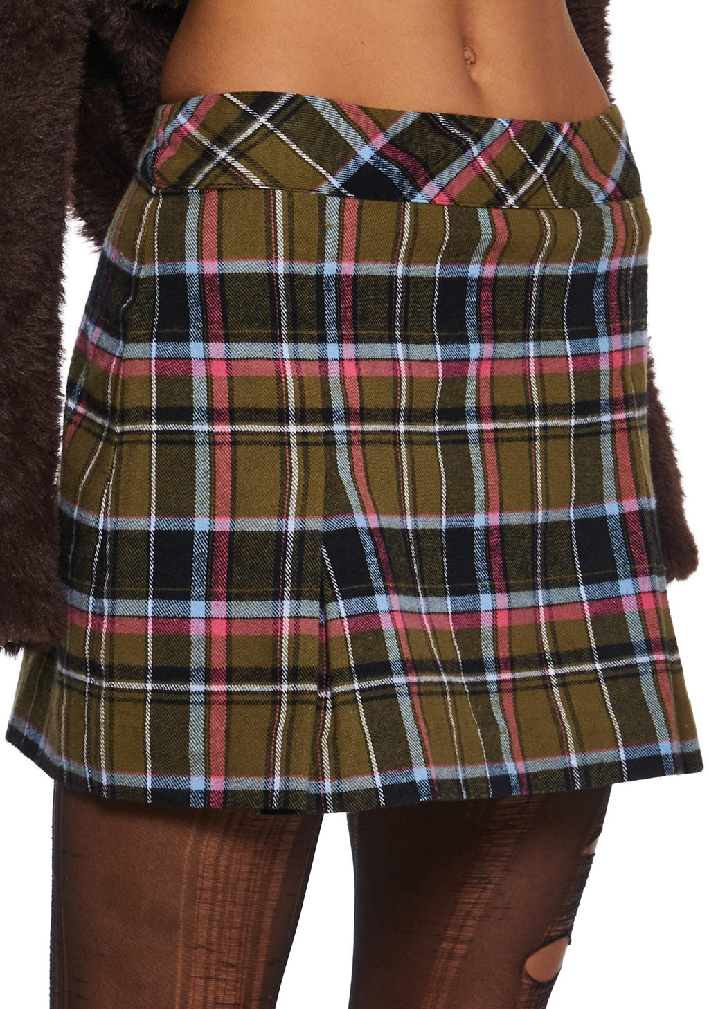 Sage Miss Nonconformist Mini Skirt