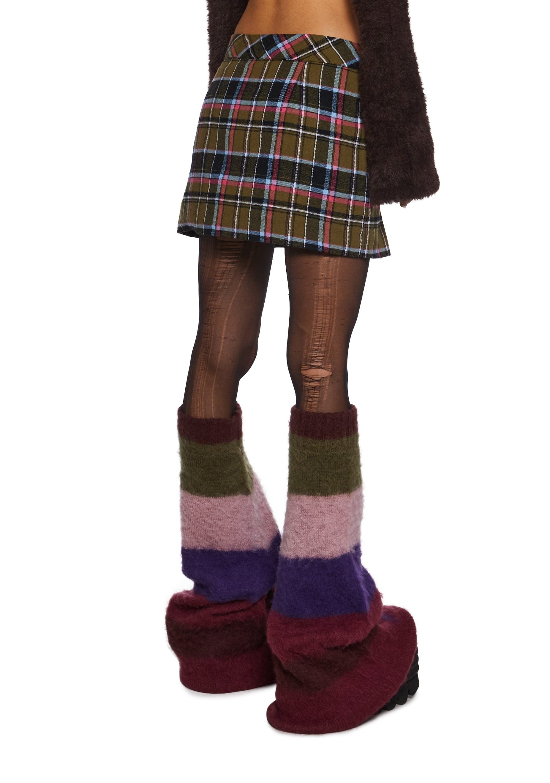 Sage Miss Nonconformist Mini Skirt
