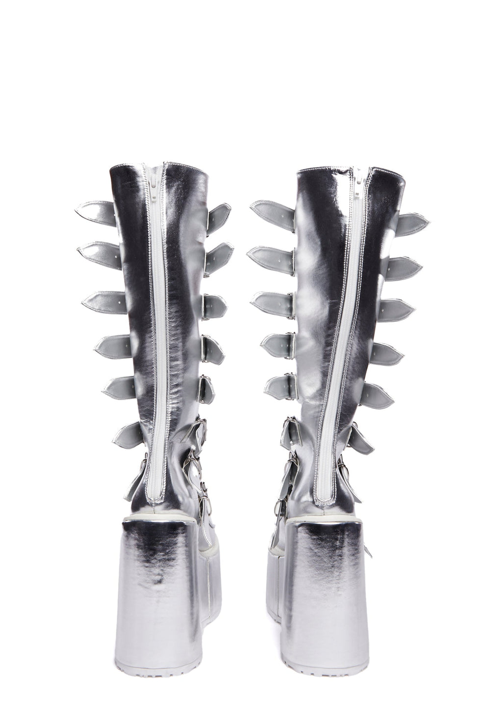 Liquid Silver Trinity Boots