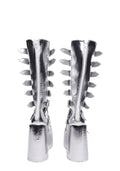Liquid Silver Trinity Boots