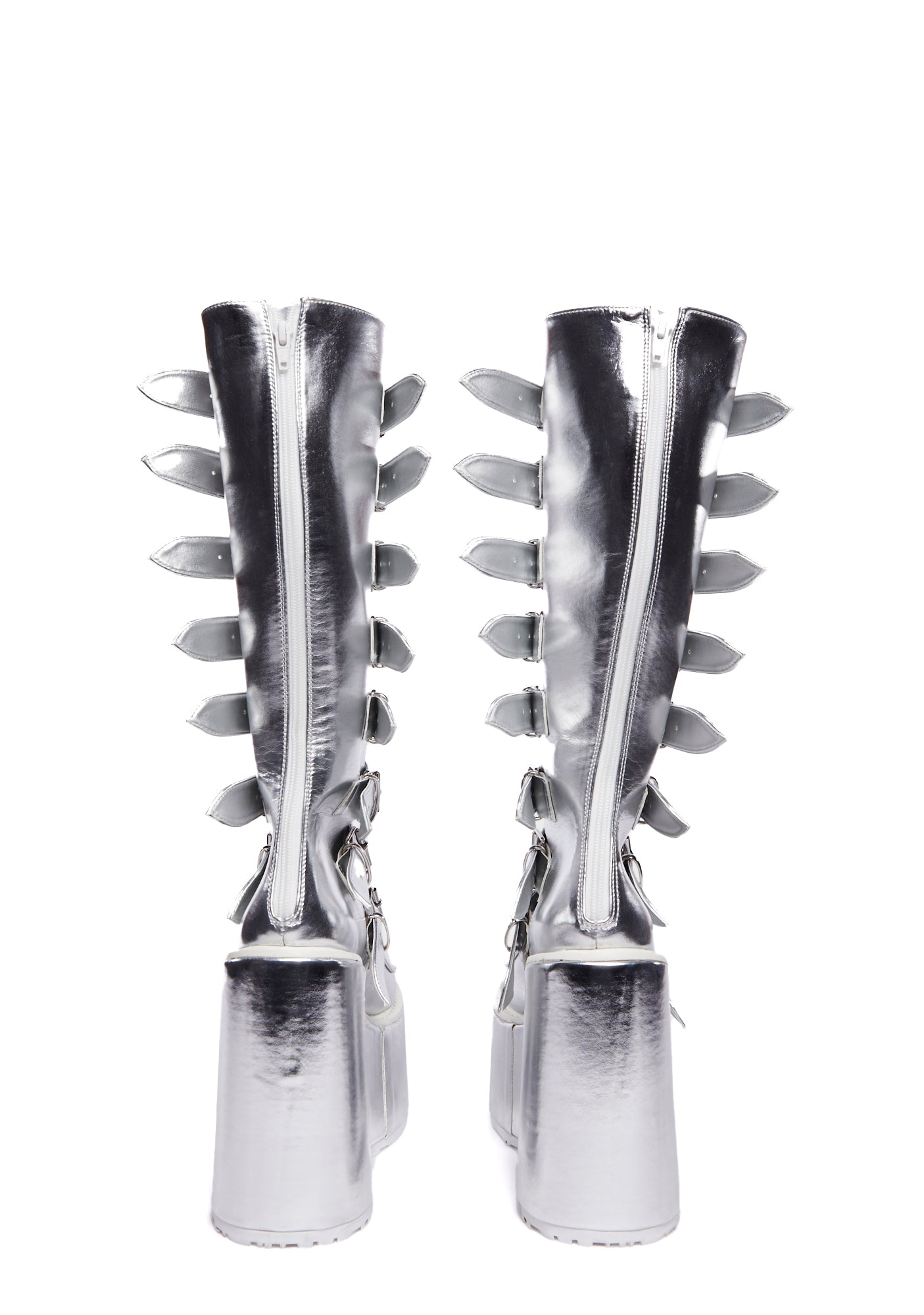 Liquid Silver Trinity Boots
