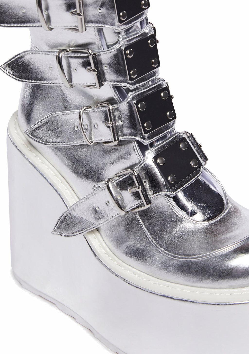 Liquid Silver Trinity Boots