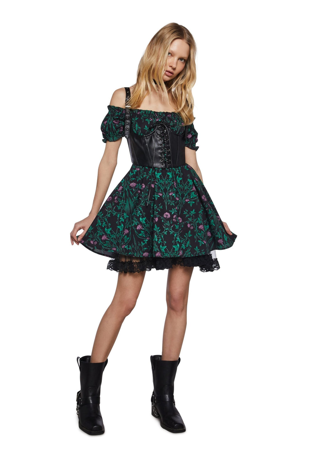 Herbal Magic Mini Dress