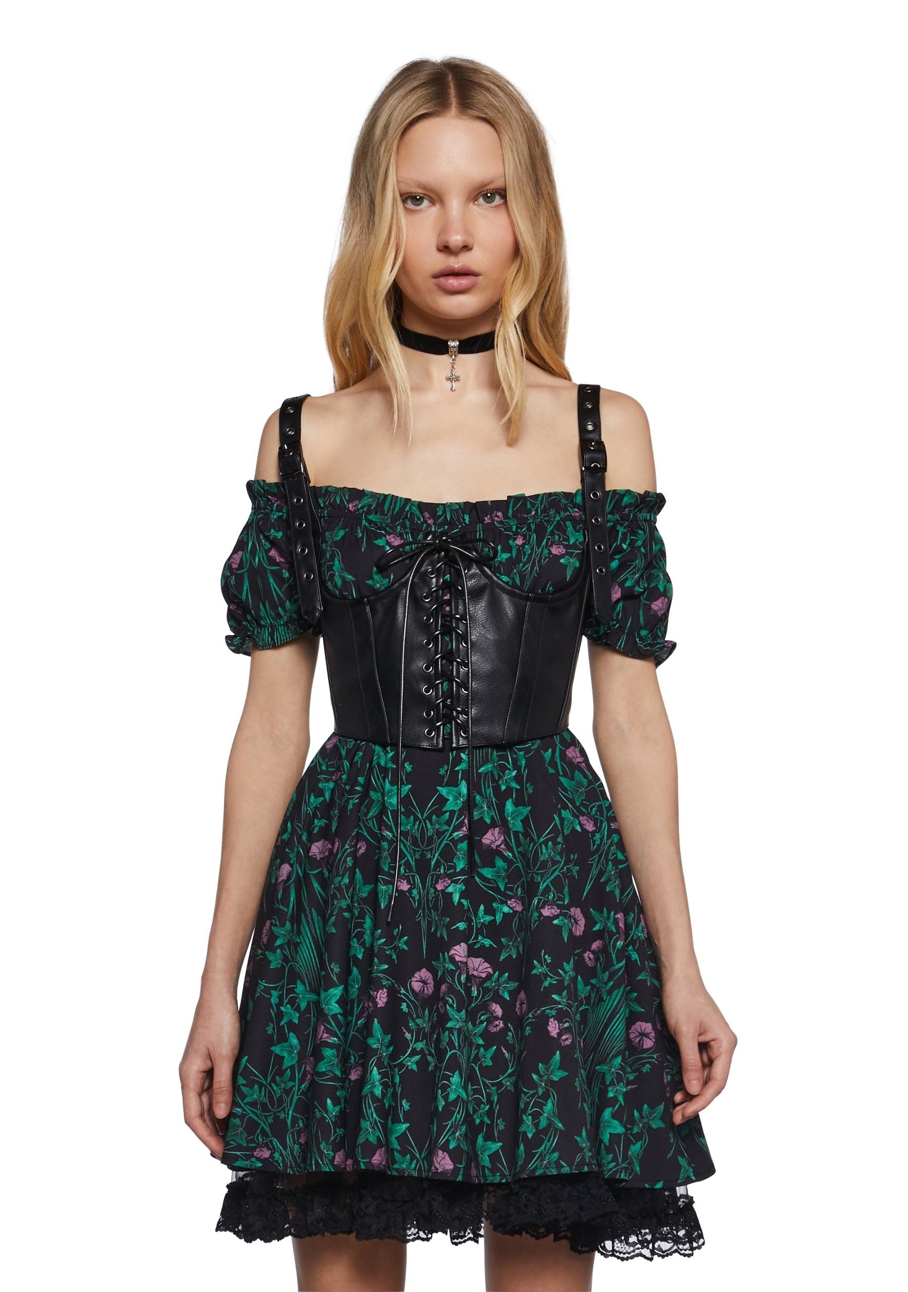 Herbal Magic Mini Dress