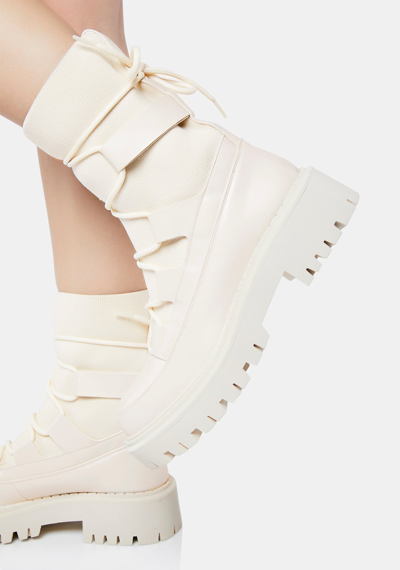 First To Board Platform Ankle Boots