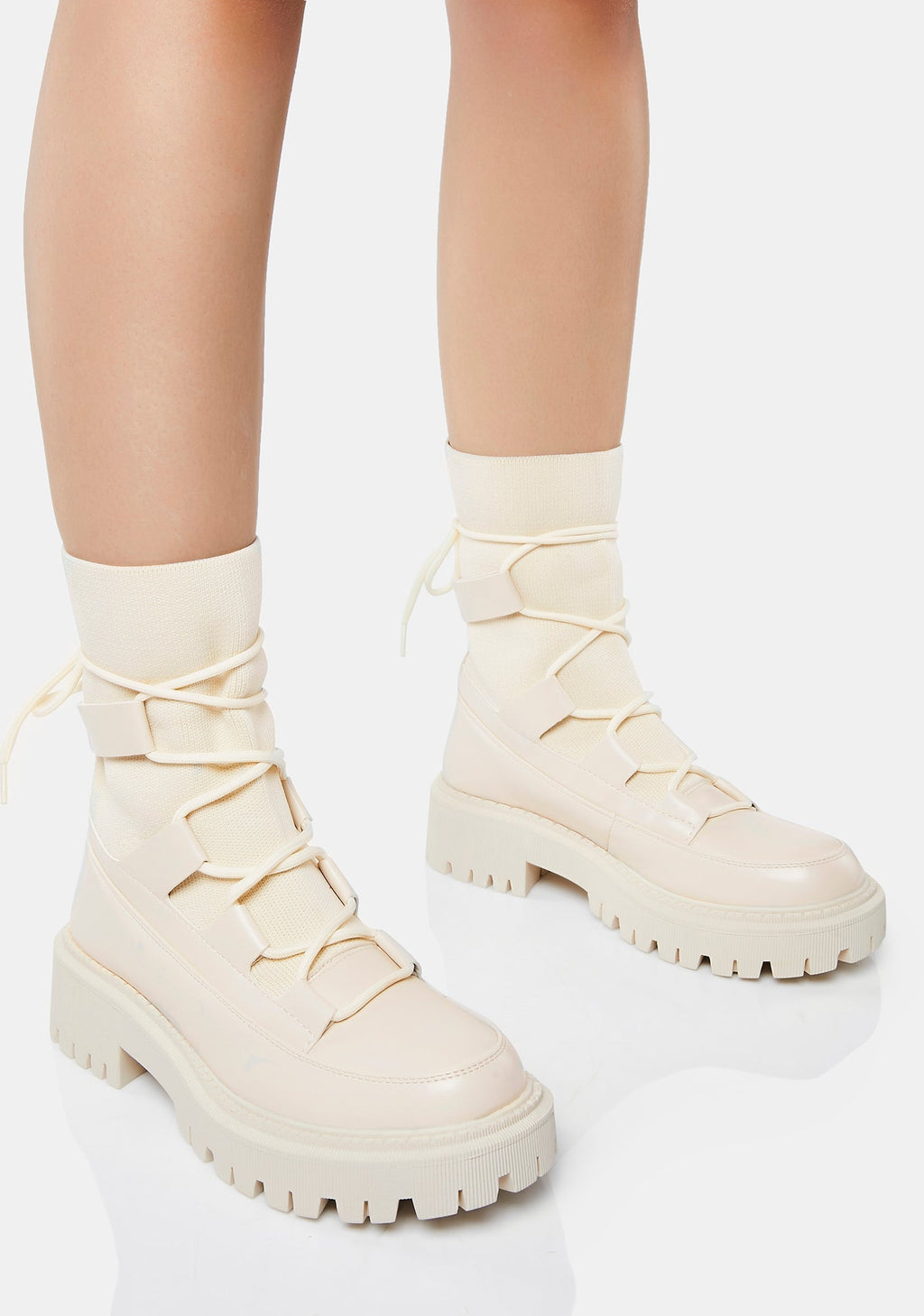 First To Board Platform Ankle Boots