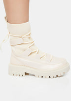 First To Board Platform Ankle Boots