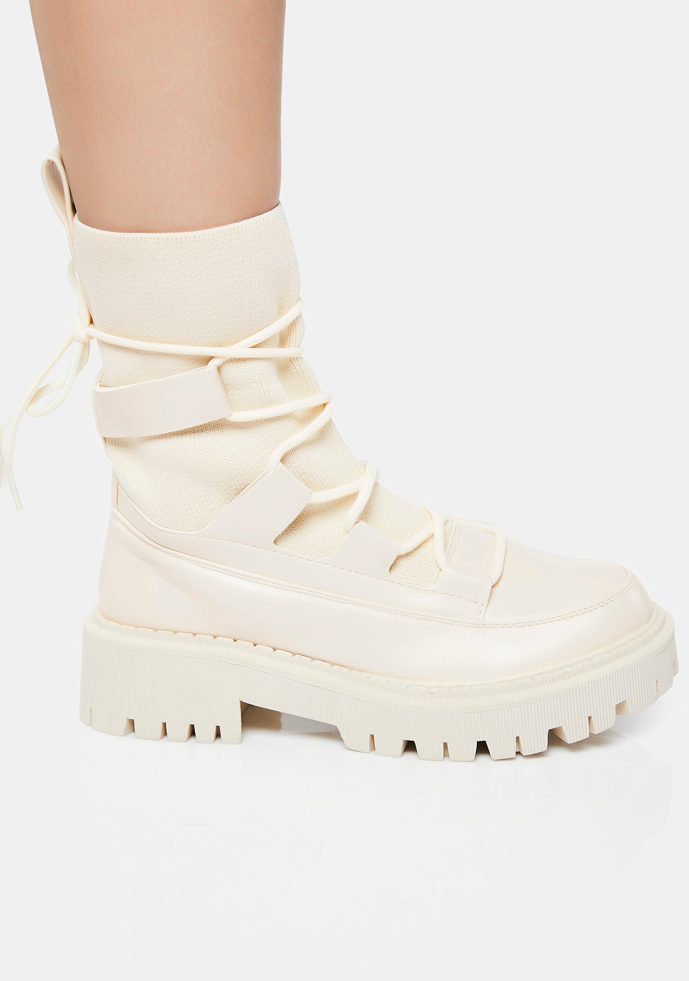 First To Board Platform Ankle Boots