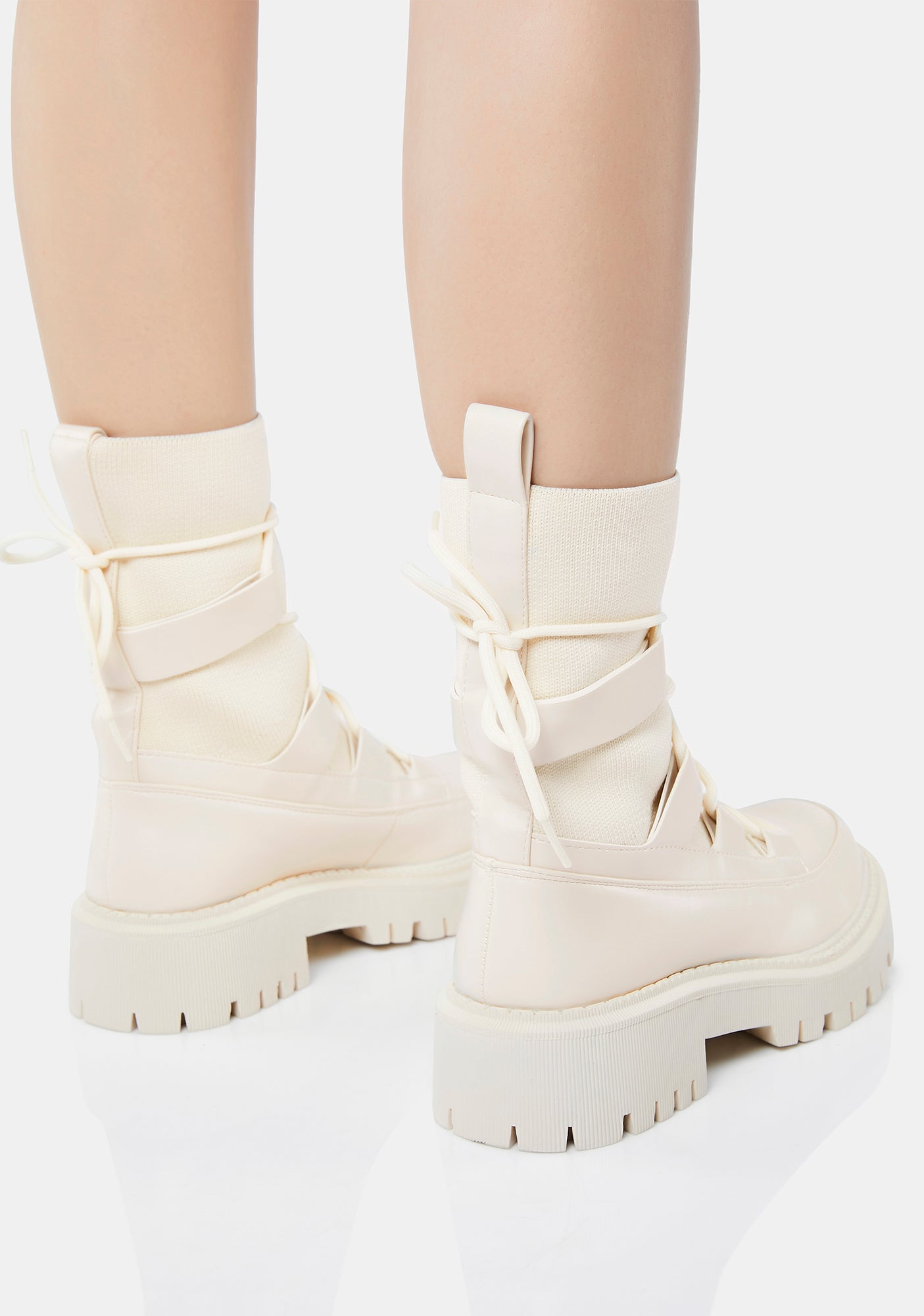 First To Board Platform Ankle Boots