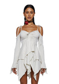 F is For Fairies Handkerchief Dress – Ivory