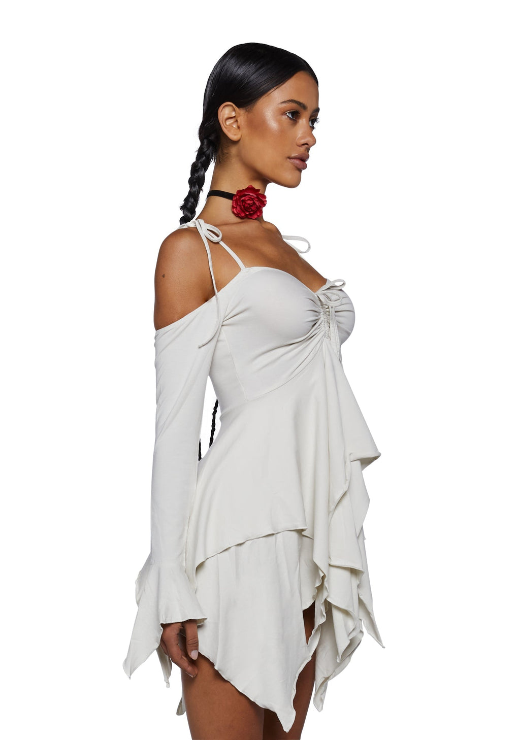 F is For Fairies Handkerchief Dress – Ivory