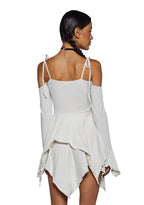 F is For Fairies Handkerchief Dress – Ivory