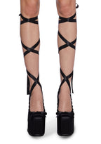 Sweet Sonata Ballet Wrap Heels