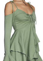 F is For Fairies Handkerchief Dress – Sage