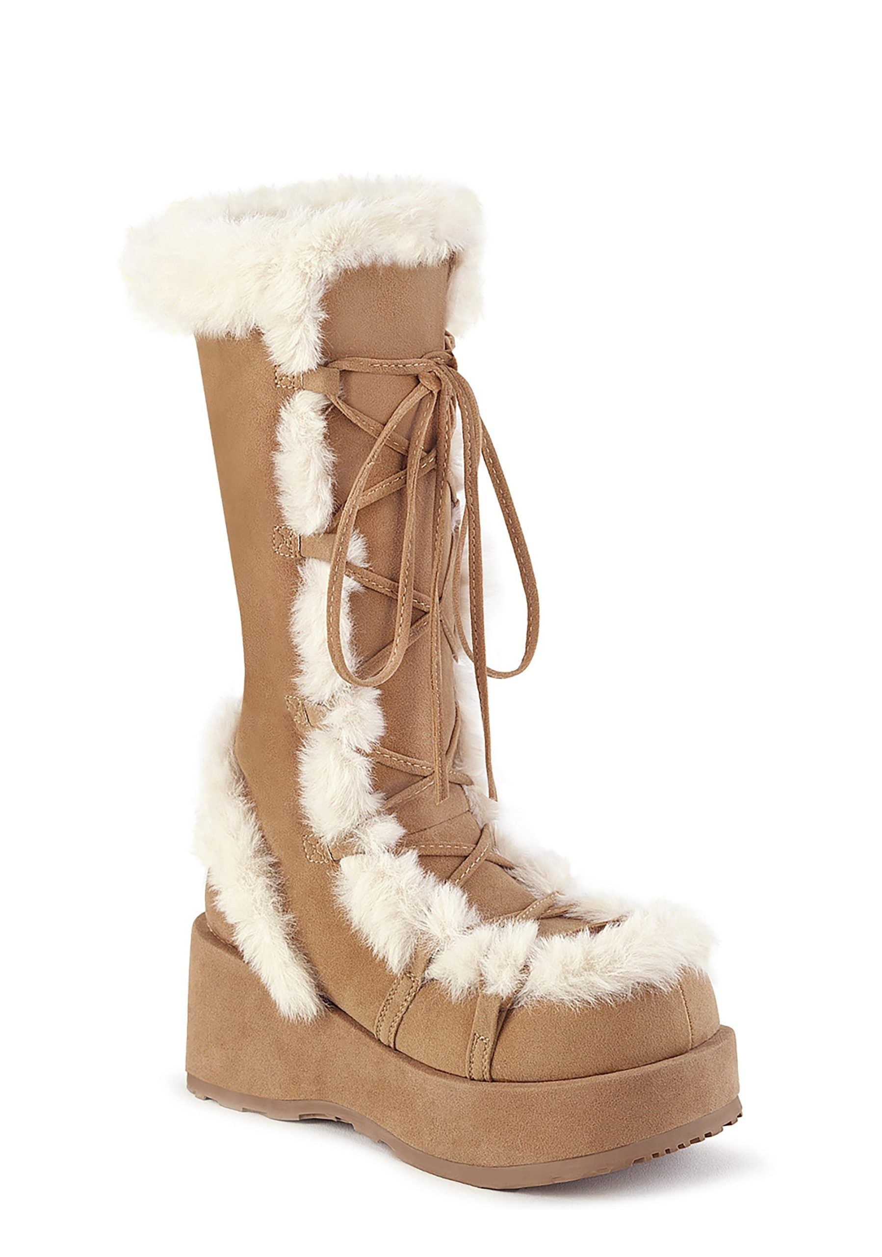 Cubby-311 Platform Knee High Boots