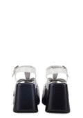 Forever Frolicking Platform Sandals – White