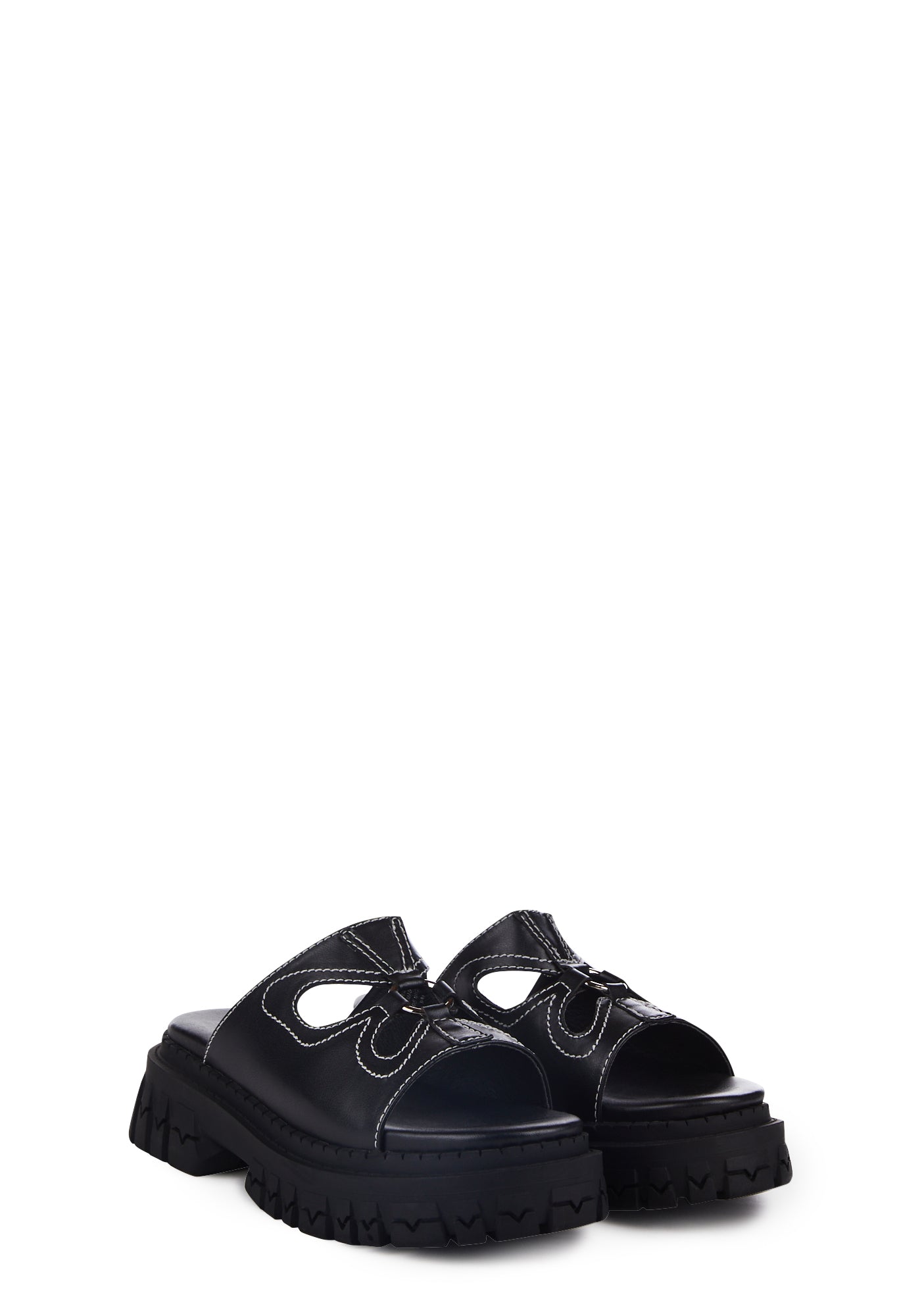 Feeling Good Platform Slides – Black