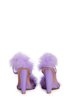 Geraint Fluffy Heels- Lilac
