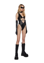 Want To Believe Bodysuit And Gloves Set