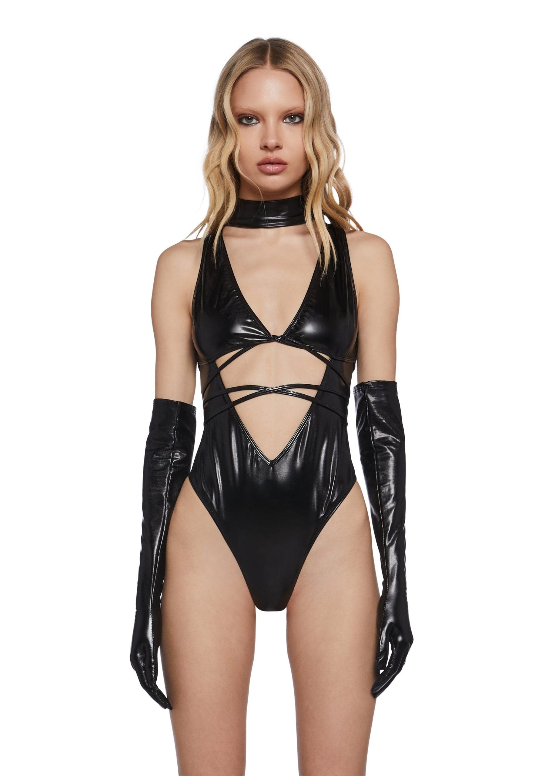 Want To Believe Bodysuit And Gloves Set