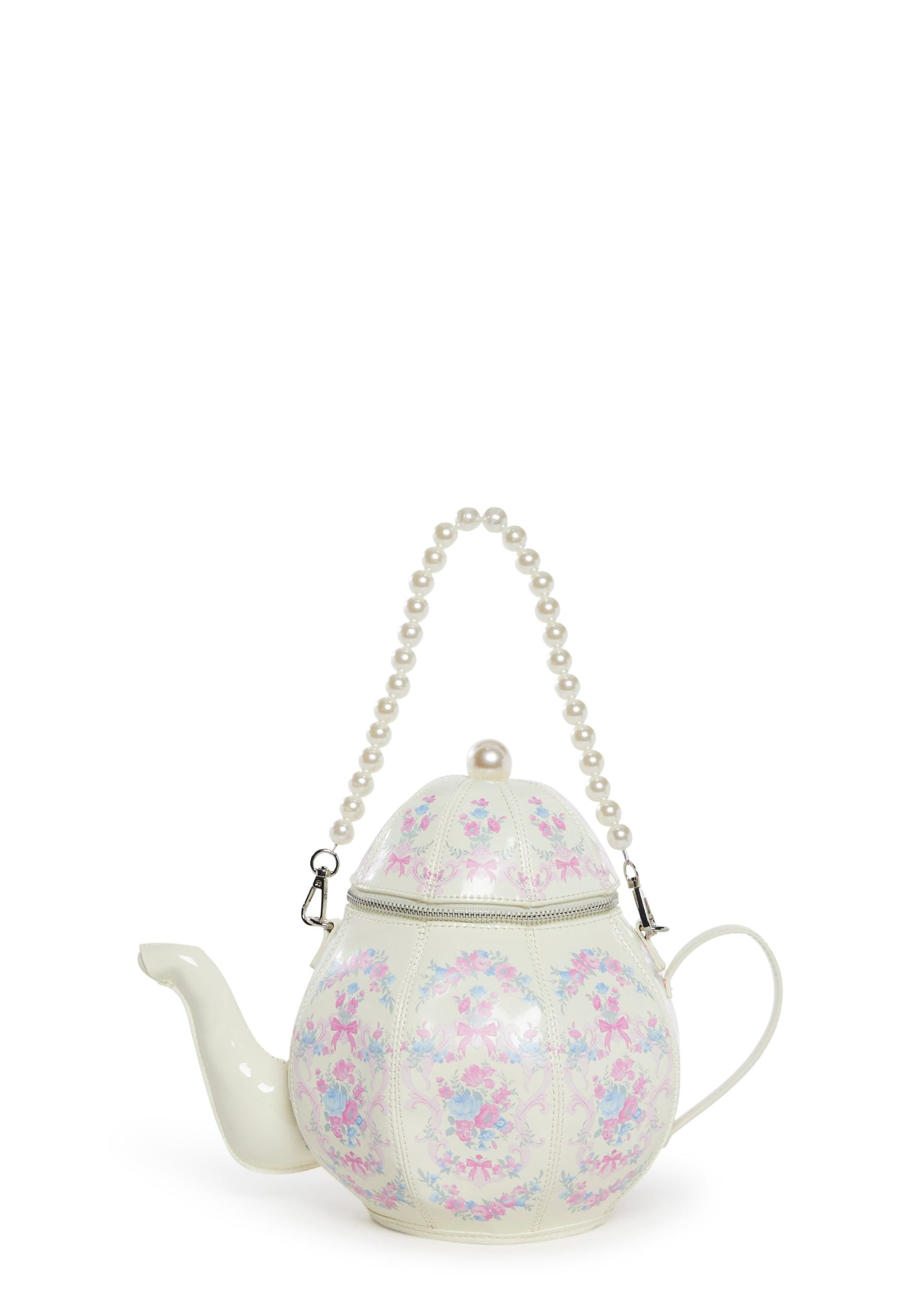 Tea Society Handbag – White