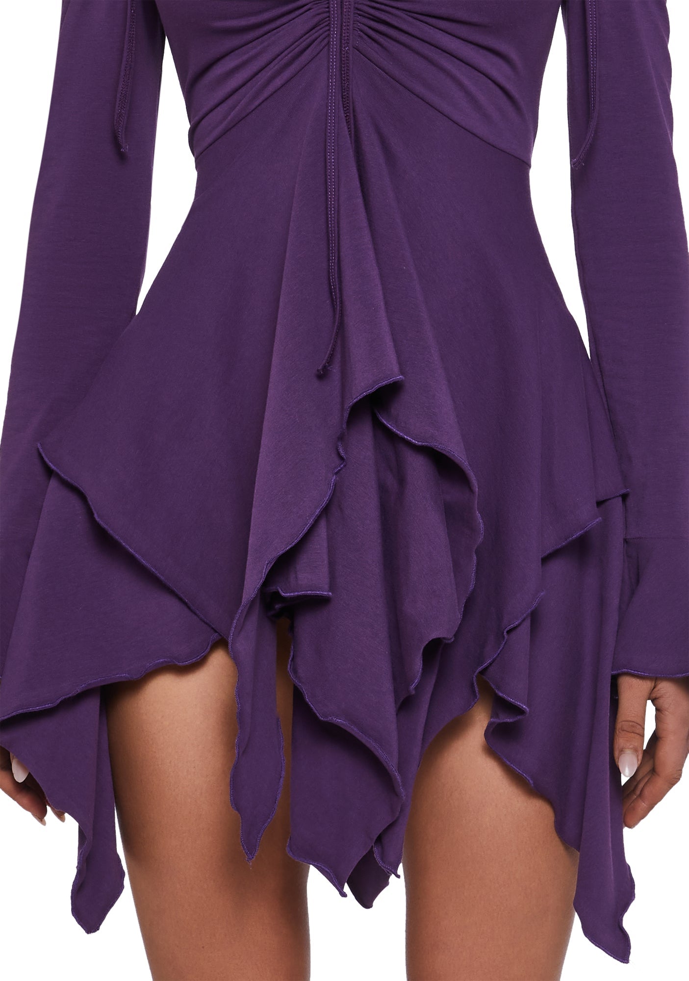 F is For Fairies Handkerchief Dress – Violet