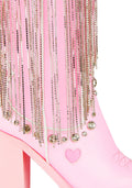 Present Perfect Cowboy Boots – Pink