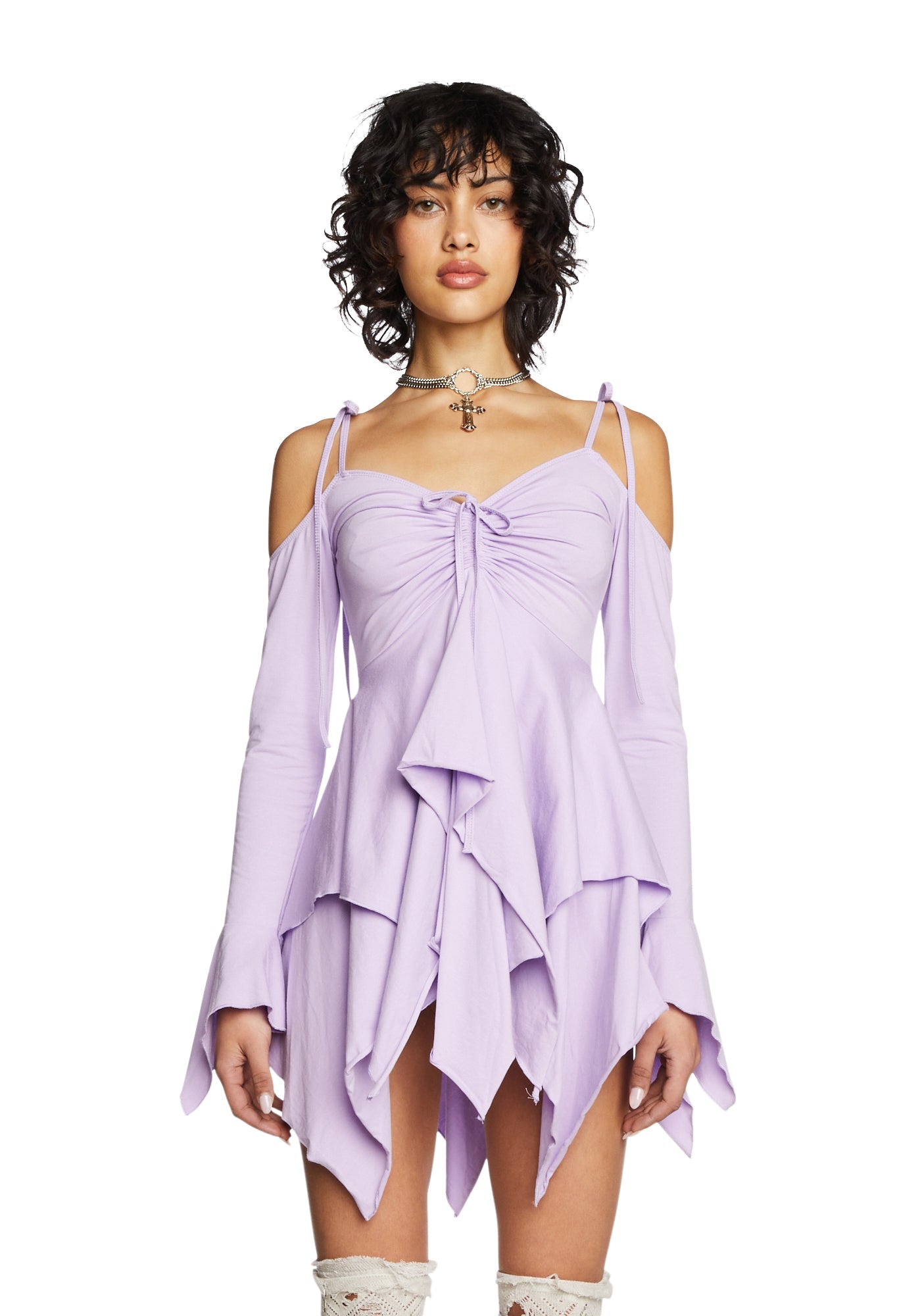 F is For Fairies Handkerchief Dress – Lavender