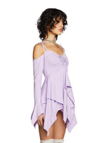 F is For Fairies Handkerchief Dress – Lavender