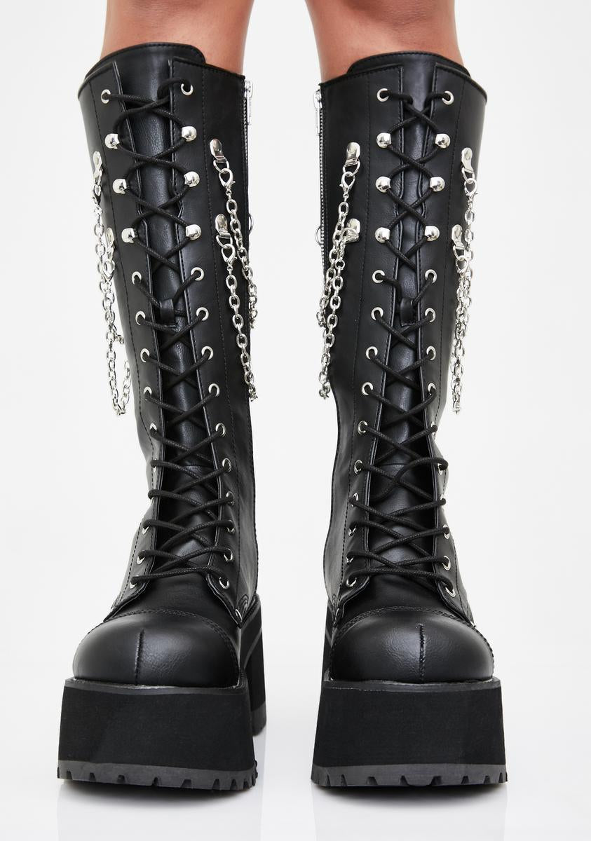 Crash Conqueror Platform Boots